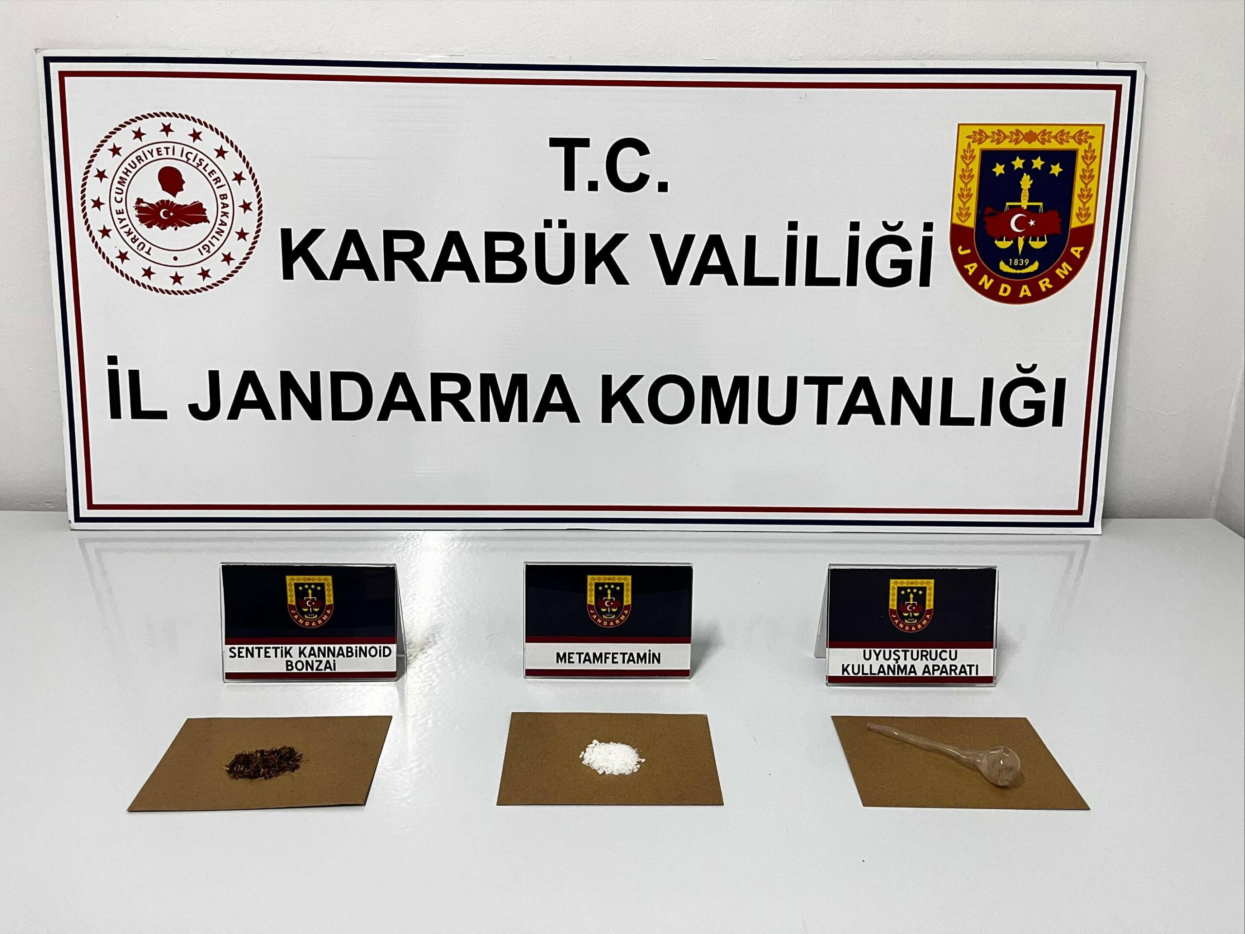 Karabük Yenice’de Uyuşturucu Operasyonu