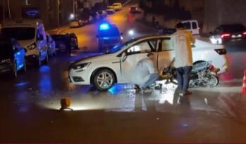 Yine Motosiklet Kazası 17 Yaşındaki Sürücünün Hayati Tehlikesi Sürüyor