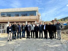 AK Parti Heyetinden Ovacık’ta Yatırım İncelemesi