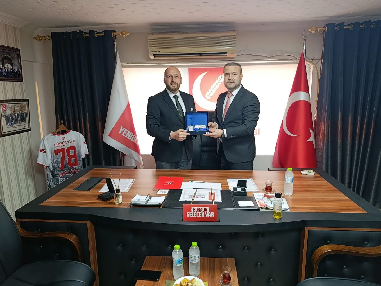 Öz Çelik-İş Sendikası’ndan Yeniden Refah Partisi‘ne Ziyaret