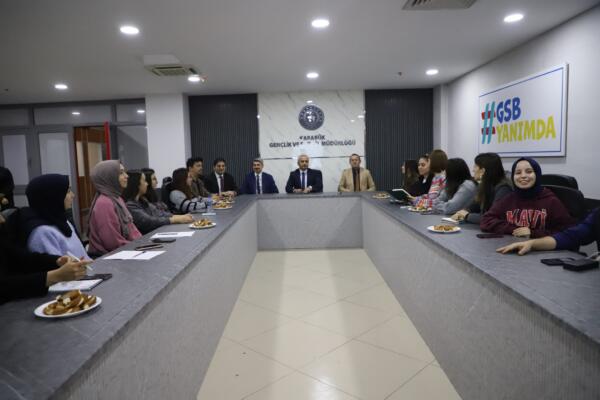 Erasmus+ ve Avrupa Gençlik Fırsatları Toplantısı Gerçekleştirildi