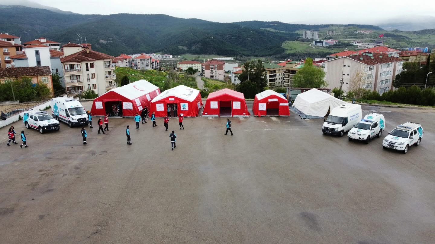 Karabük İl Sağlık Müdürlüğü’nden Afetlere Hazırlık Çalışmaları