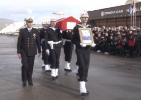 Karabük’lü Şehit Nuri Özcan’ın Naaşı Çaycuma Havalimanı’nda Karşılandı