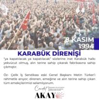 Cevdet Akay’dan 31. Yil Mesajı