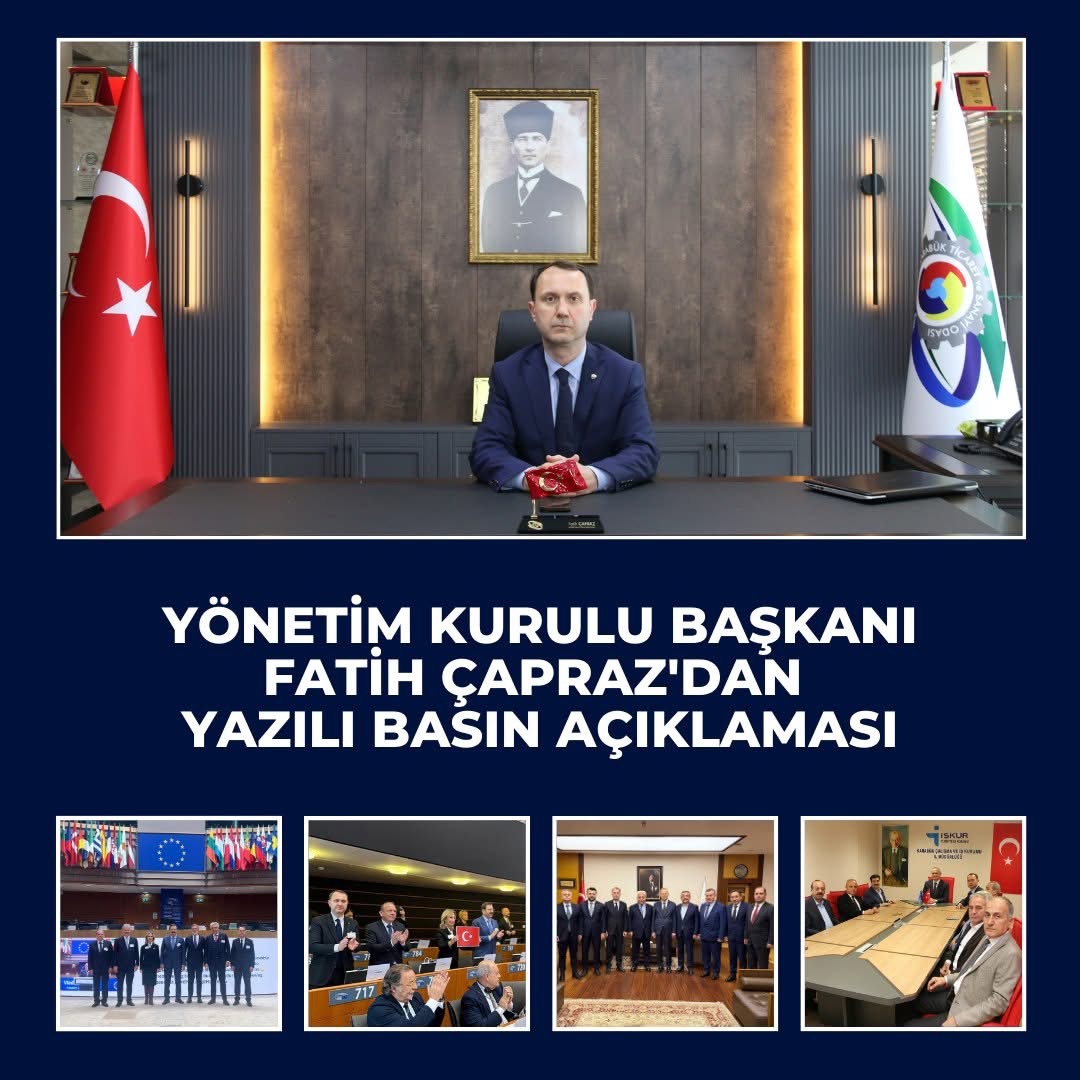 Fatih Çapraz’dan Yazılı Basın Açıklaması