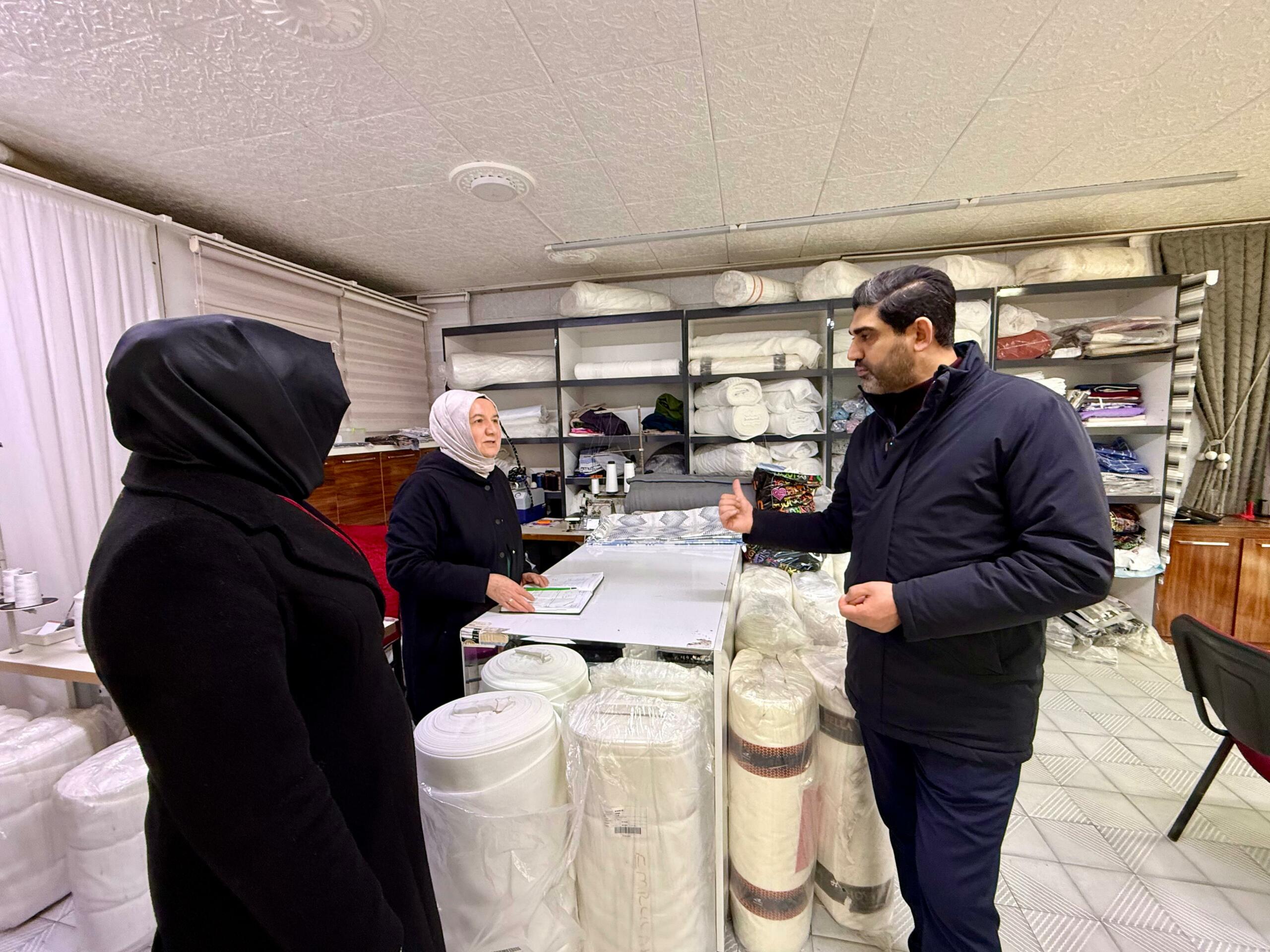 AK Parti Teşkilatı’ndan Esnaf Ziyareti