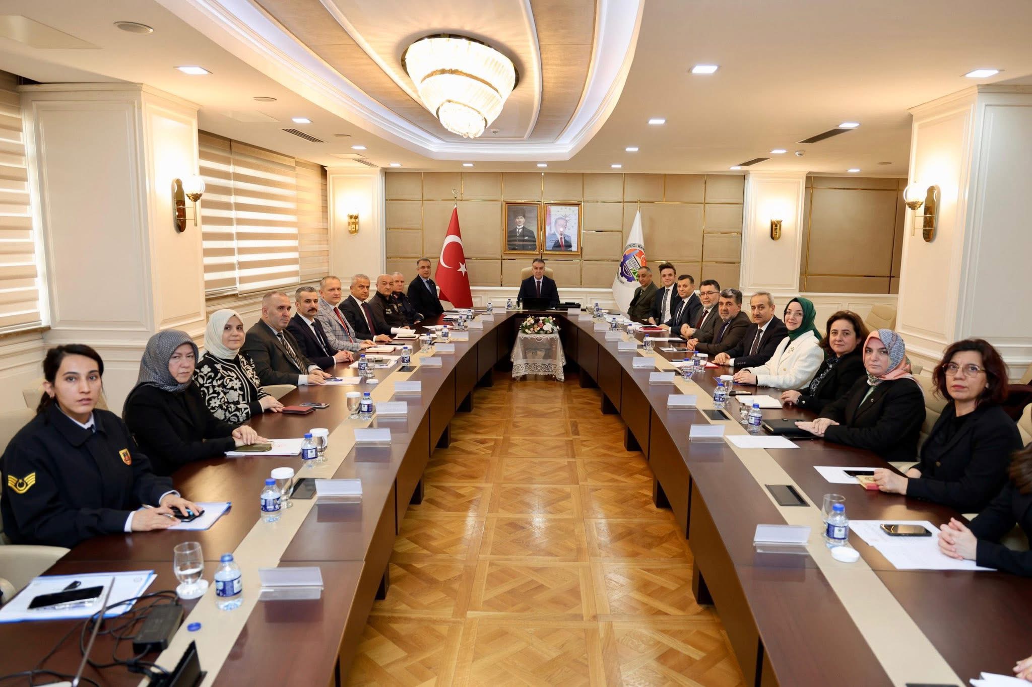 Kadına Yönelik Şiddetle Mücadele Toplantısı Gerçekleştirildi