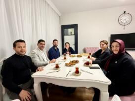 AK Parti’de Gönül Sofraları Ziyaretleri Sürdürülüyor