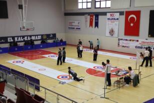 Okul Sporları Floor Curling İl Birinciliği Müsabakaları Düzenlendi