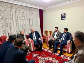 AK Parti heyetinden şehit ailesine taziye ziyareti