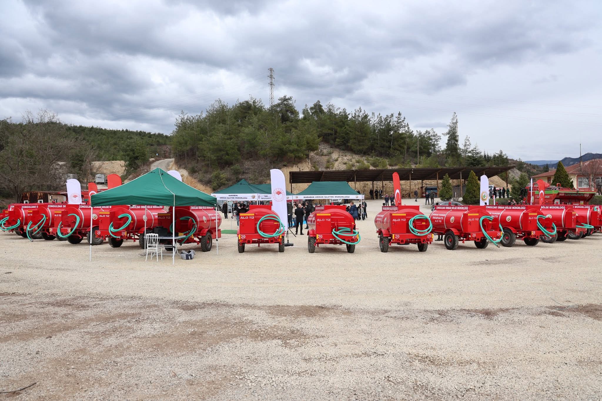 Orman Köylülerine Su Tankeri Dağıtım Töreni Düzenlendi
