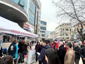 RAMAZAN’DA SAĞLIKLI ADIMLAR STANDINA YOĞUN İLGİ