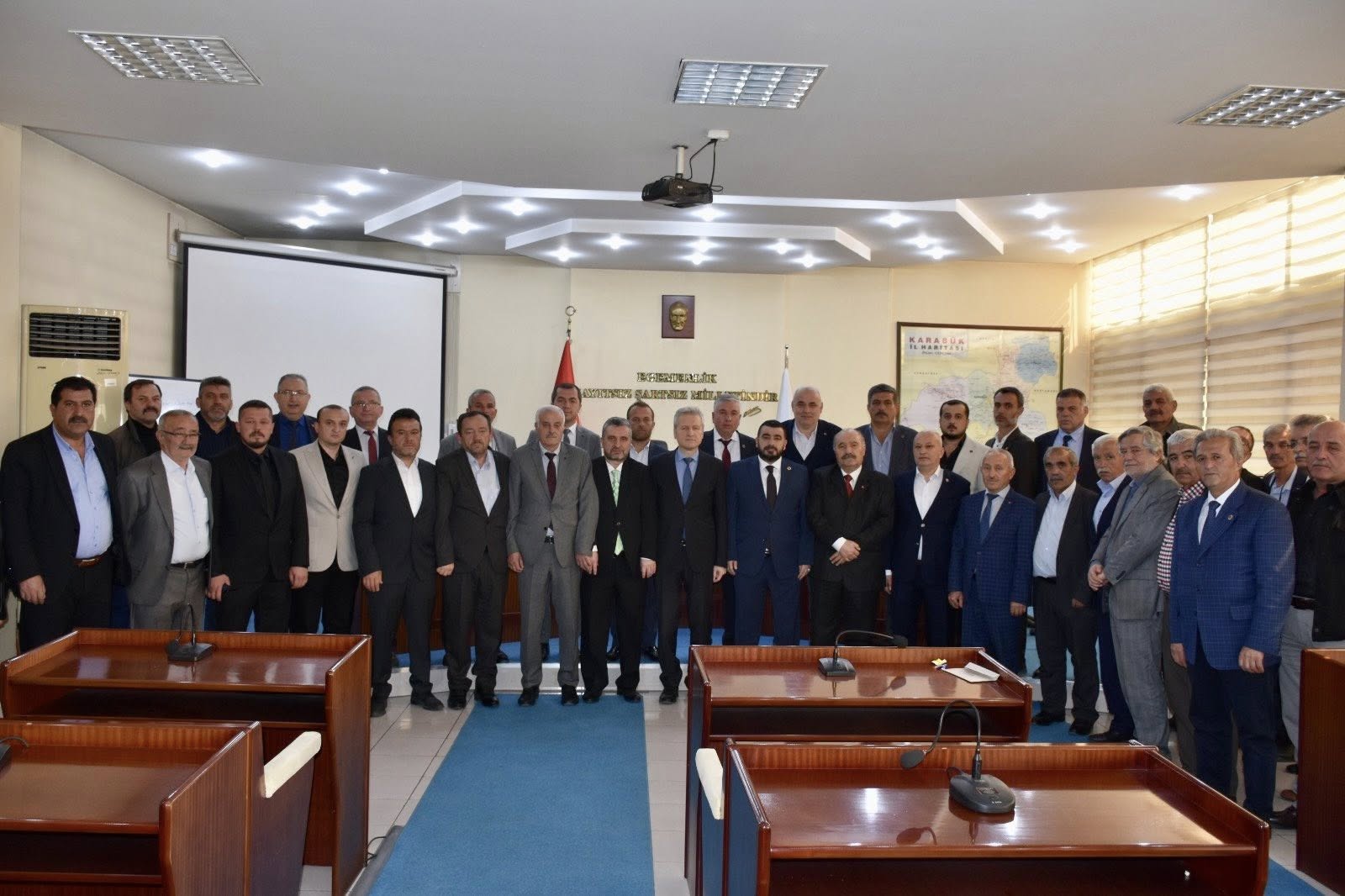 Merkez İlçe Köylere Hizmet Götürme Birliği Toplantısı Yapıldı