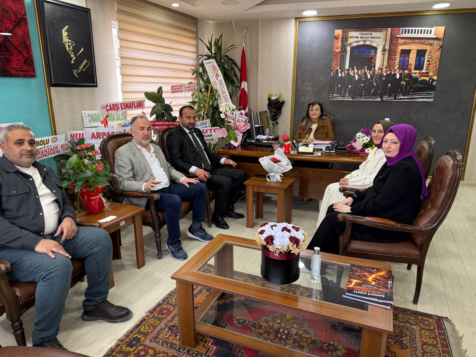 Yeniden Refah Partisi Safranbolu Teşkilatından Hayırlı Olsun Ziyareti