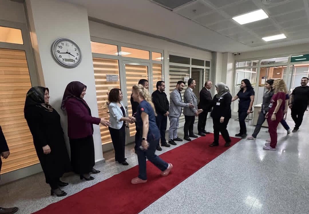 Karabük Eğitim ve Araştırma Hastanesi’nde Bayramlaşma Töreni Düzenlendi