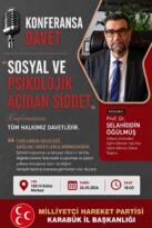 Milliyetçi Hareket Partisinden Davet