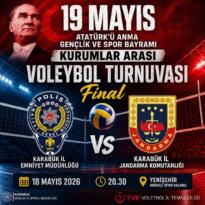 Kurumlar Arası Voleybol Turnuvası’nda Final Heyecanı Başlıyor