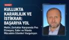 MUSTAFA ÇELENLİ YAZDI “ SANA ÖLÜM GELİNCEYE KADAR RABBİNE İBADETE DEVAM ET”