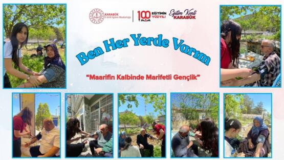 Ben Her Yerde Varım Projesi Kapsamında Öğrencilerimizden Sağlık Taraması