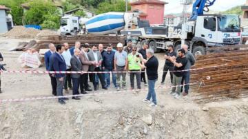 12 Derslikli Soğuksu Ortaokulunun Temeli Atıldı