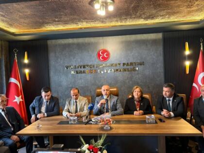 MHP Karabük İl Başkanlığı’nda Geleneksel Bayramlaşma Programı Gerçekleştirildi