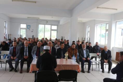 İL MÜFTÜSÜ ALİ ERHUN’DAN CEZAEVİNDE ANLAMLI KONFERANS