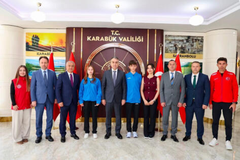 Gençlik Spor İl Müdürlüğü’nden Vali Oktay Çağatay’a Ziyaret