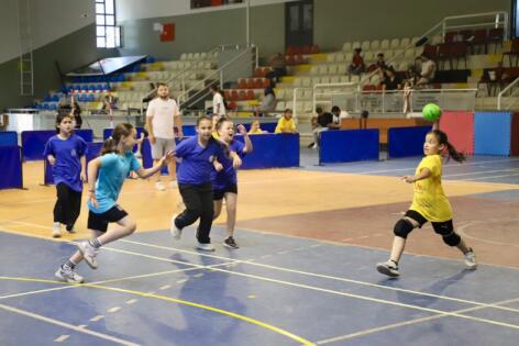 OKUL SPORLARI MİNİK KIZLAR HENTBOL İL BİRİNCİLİĞİ TAMAMLANDI