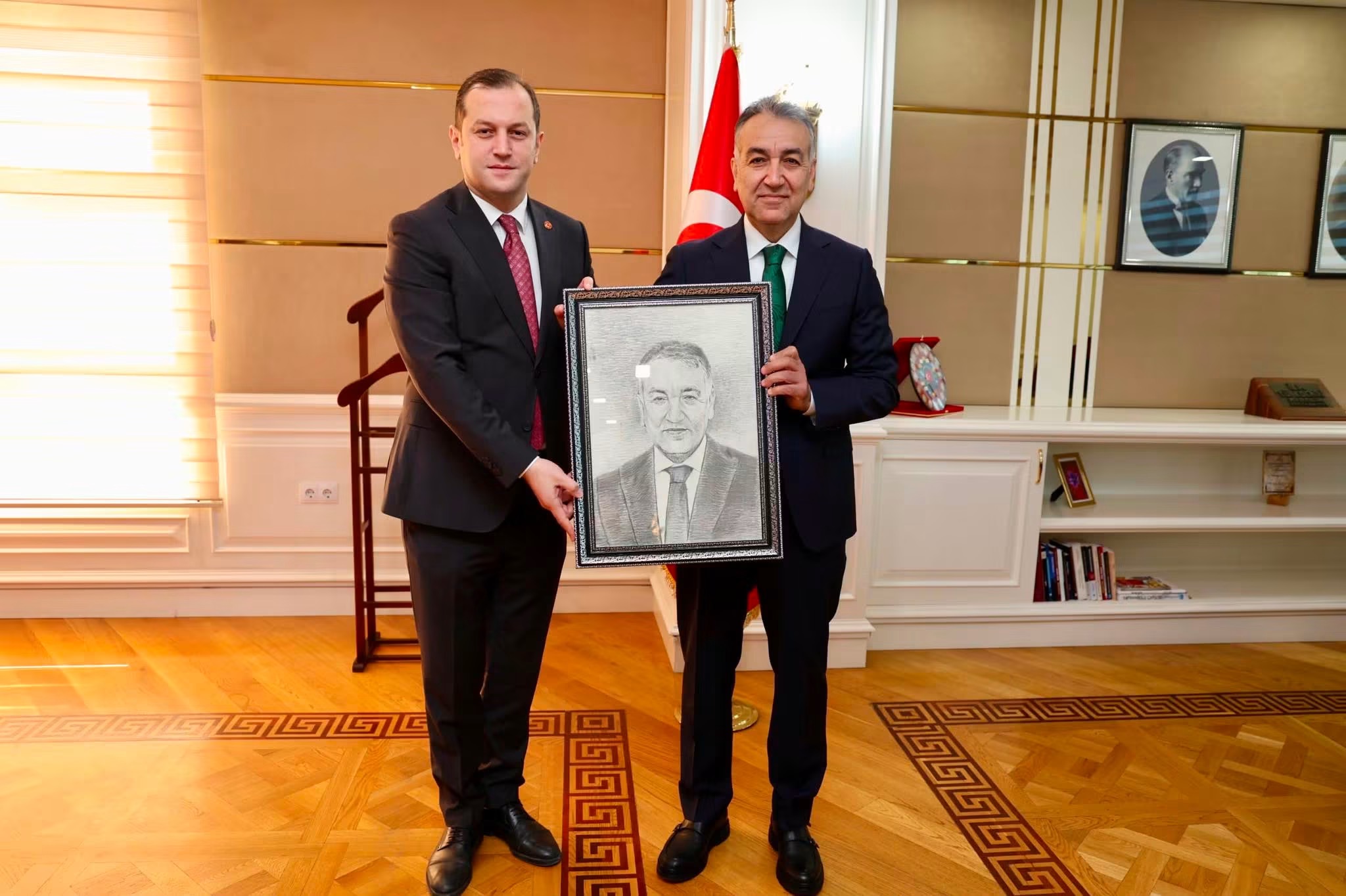 Eflani Kaymakamı Ömer Bulut’tan, Vali Oktay Çağatay’a Veda Ziyareti