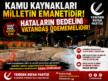 YENİDEN REFAH PARTİSİ KARABÜK MERKEZ İLÇE BAŞKANLIĞI BASIN AÇIKLAMASI