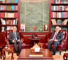 Karabük Valisi Oktay Çağatay, Ankara Valisi Yakup Canbolat’ı Ziyaret Etti