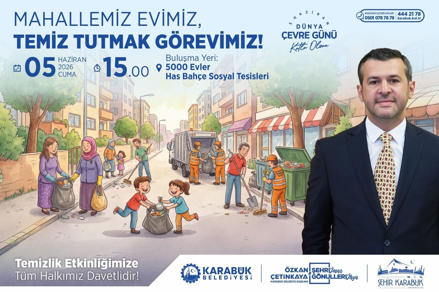 Karabük’te Temizlik Seferberliği