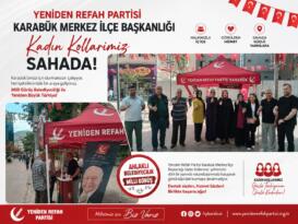 YENİDEN REFAH PARTİSİ KARABÜK MERKEZ İLÇE BAŞKANLIĞINDAN AÇIKLAMA