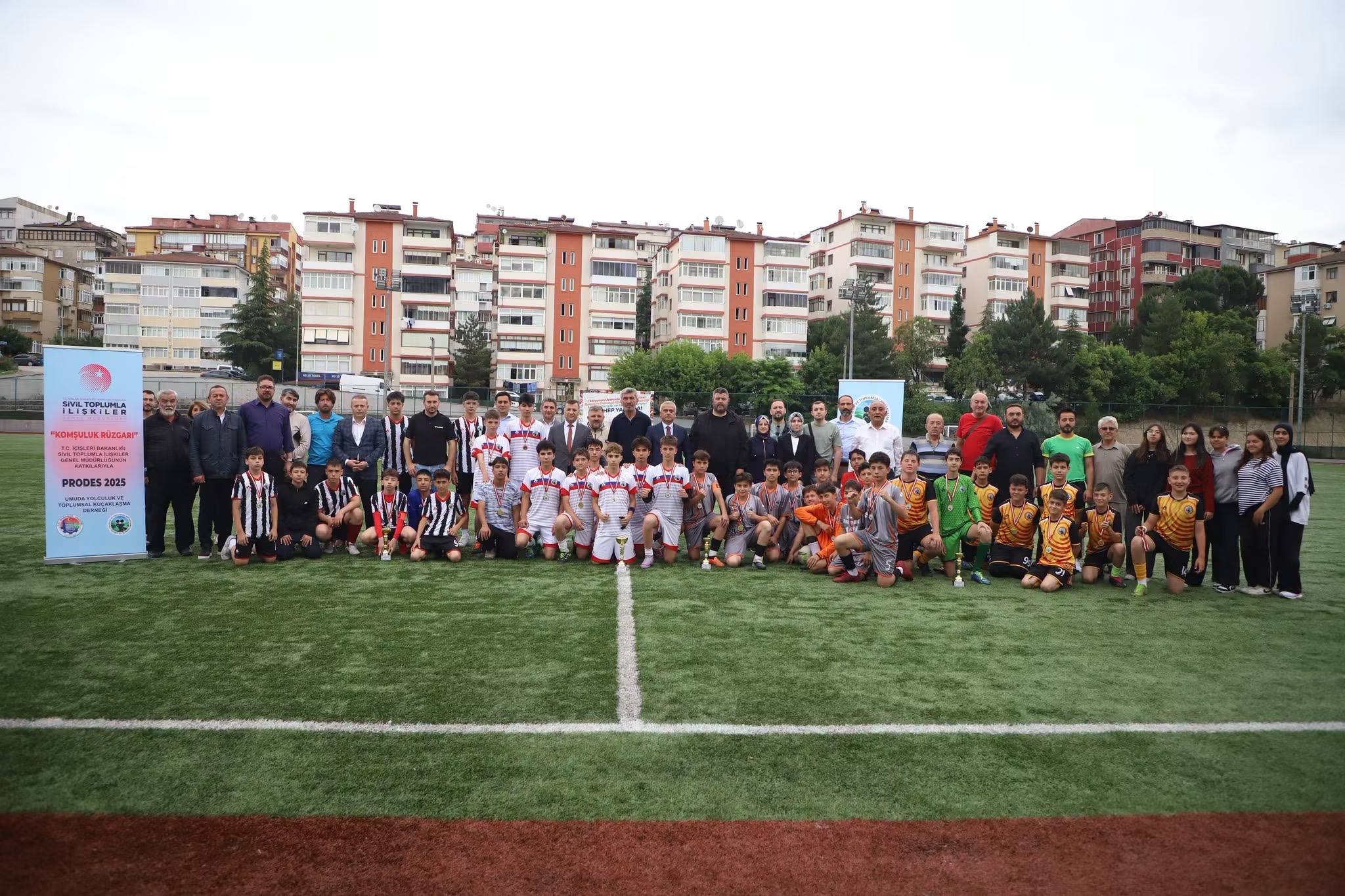 Komşuluk Rüzgarı Projesi Futbol Turnuvası Sona Erdi