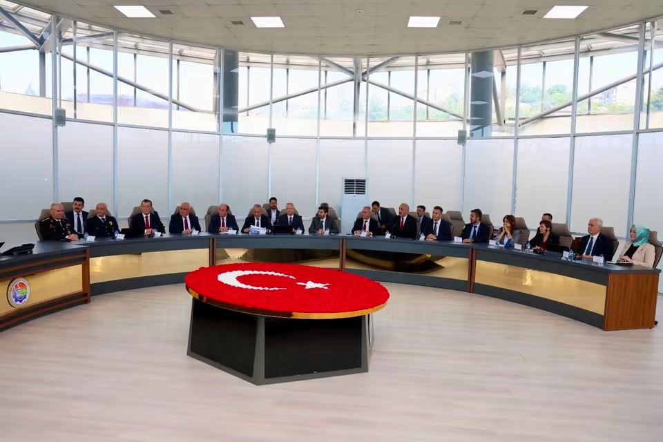 İl İdare Şube Başkanları Toplantısı, Vali Oktay Çağatay Başkanlığında Gerçekleştirildi