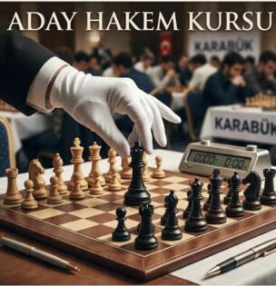 KARABÜK’TE SATRANÇ ADAY HAKEM KURSU AÇILIYOR