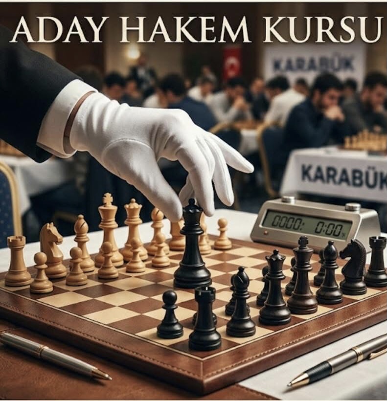 KARABÜK’TE SATRANÇ ADAY HAKEM KURSU AÇILIYOR