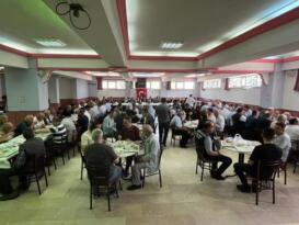 EFLANİ KAYMAKAMI ÖMER BULUT ONURUNA VEDA YEMEĞİ DÜZENLENDİ