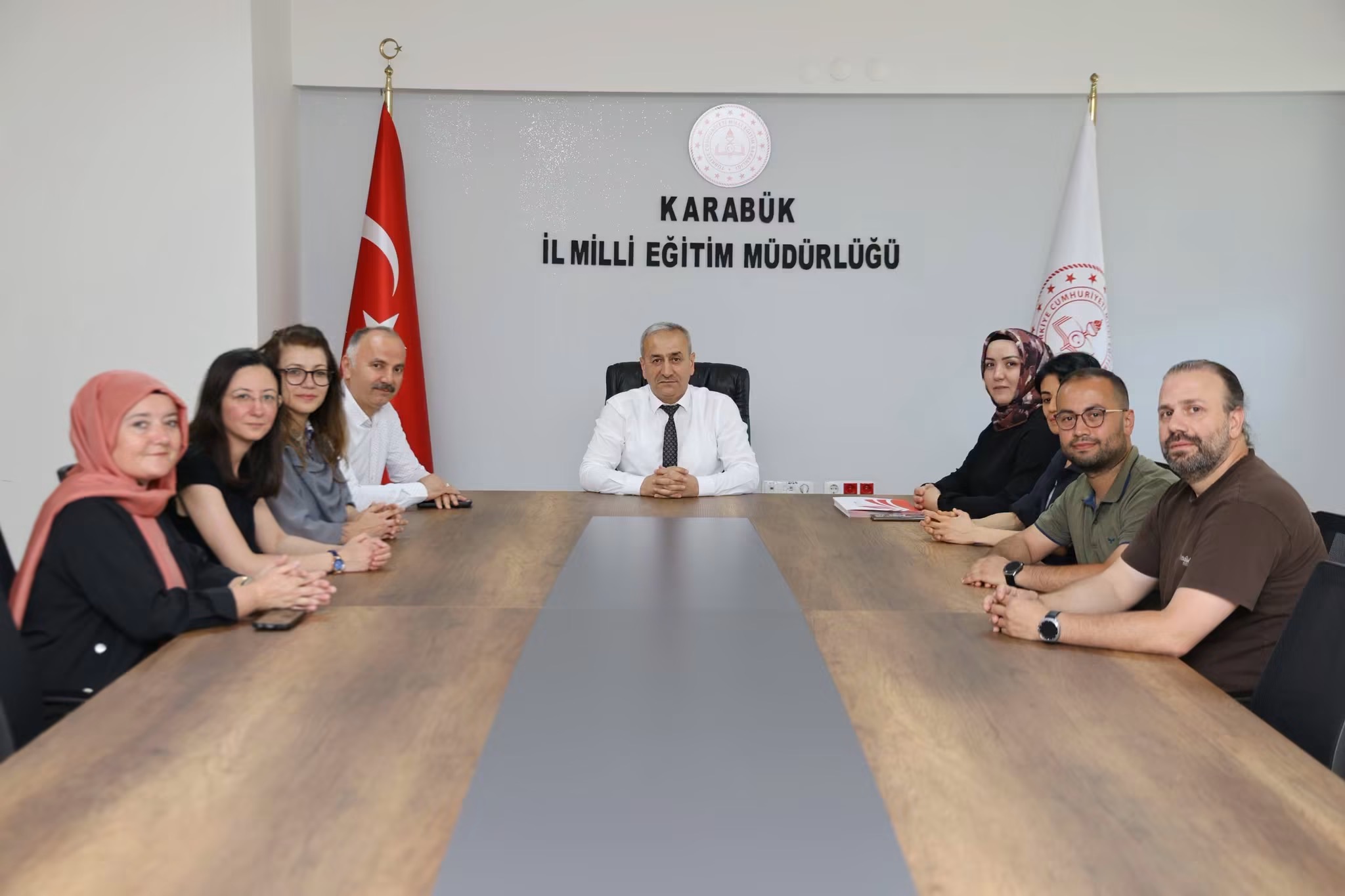 Millî Eğitim Müdürü Nevzat Akbaş, STEM Çalıştayında Görev Alan Öğretmenlerle Buluştu