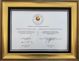 TOBB’den Karabük TSO’ya 6 Yıldızlı Akreditasyon Sertifikası