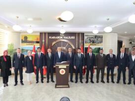 Çalışma ve Sosyal Güvenlik Bakanı Prof. Dr. Vedat Işıkhan Karabük‘te