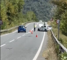 YENİCE YOLUNDA KAZA: 1 YARALI