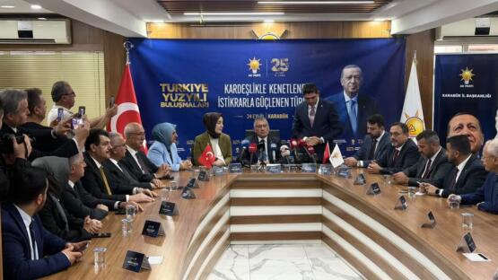 AK PARTİ TEŞKİLATI TÜRKİYE YÜZYILI BULUŞMALARI İÇİN KARABÜK’TE