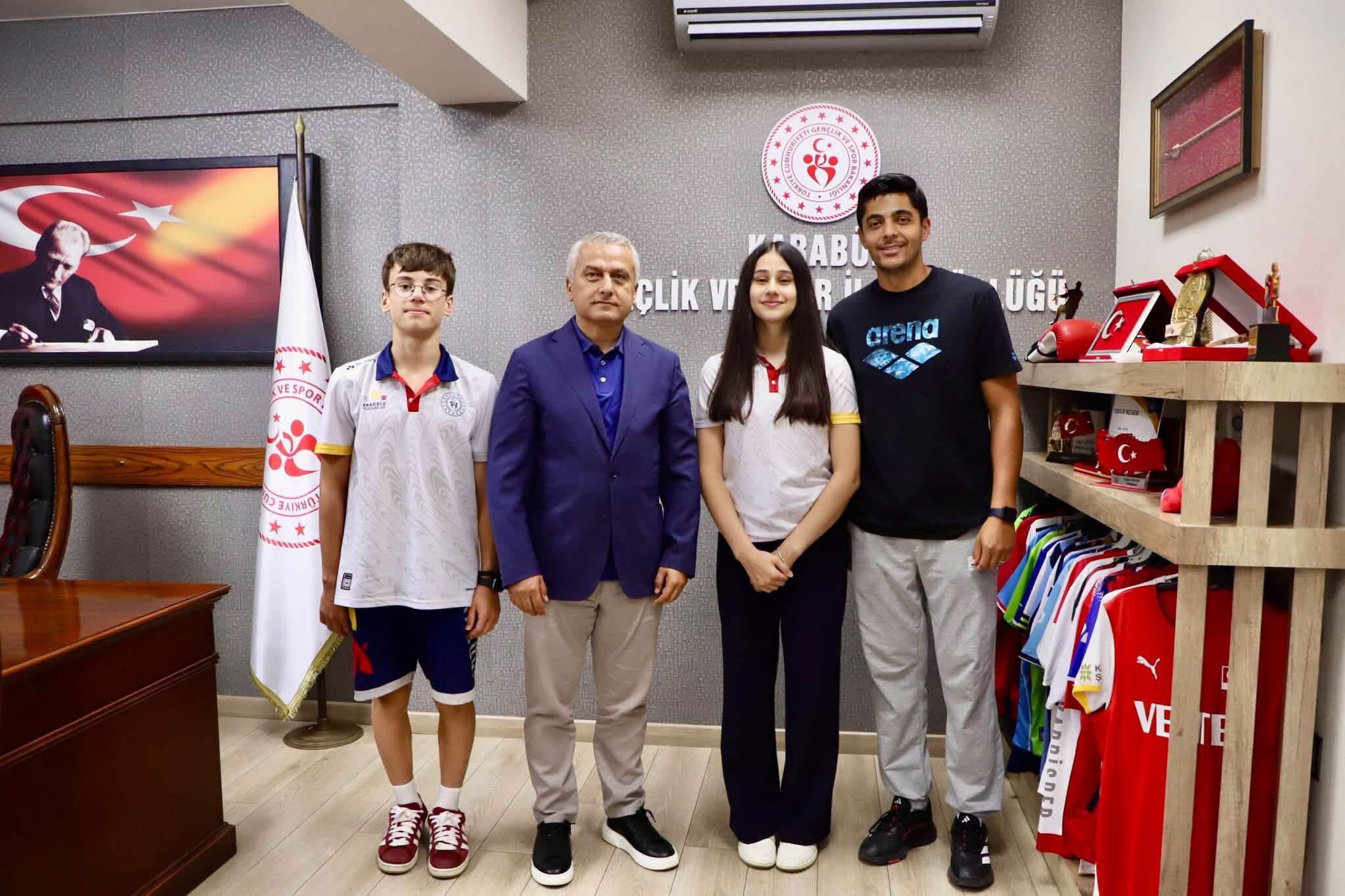 ANALİG Türkiye Finallerinde Dereceye Giren Sporculardan Coşkun Güven’e Ziyaret