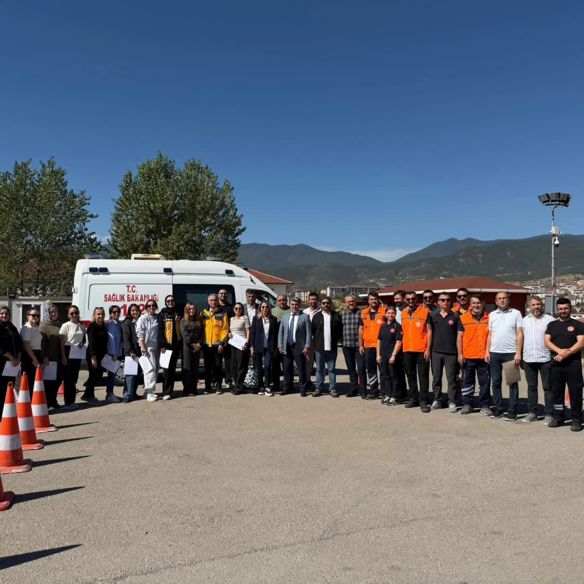 Sağlık Personeline Ambulans Sürüş Güvenliği Eğitimi