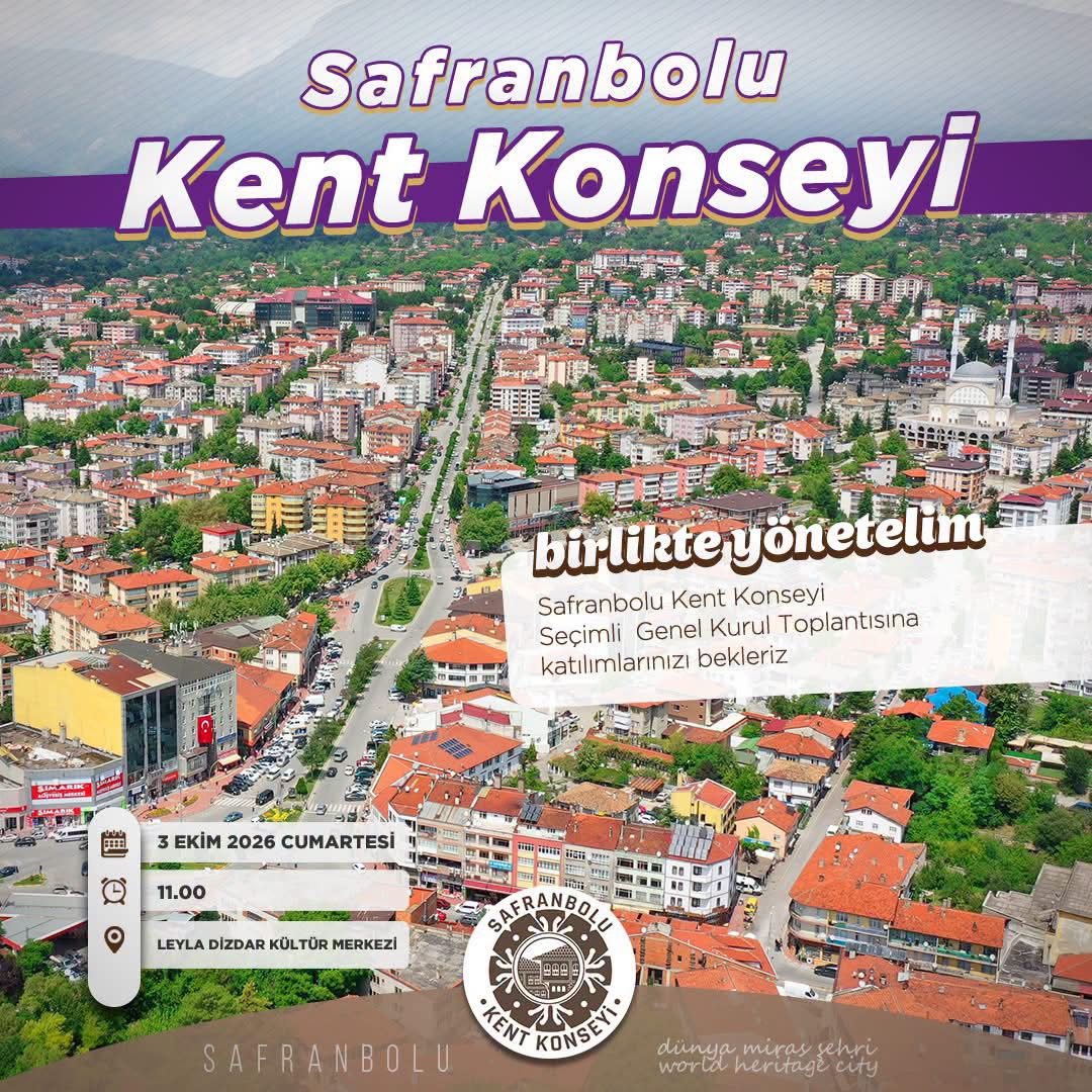 Safranbolu’yu Birlikte yYönetiyoruz