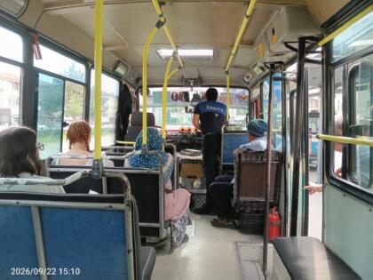 Safranbolu’da Minibüslere Hijyen ve Ruhsat Denetimi