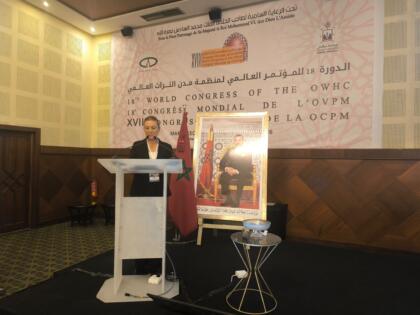 Safranbolu Belediye Başkanı Elif Köse, Fas’ta Dünya Mirası Şehirleri Kongresi’nde Konuştu